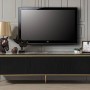 Mood Siyah Gold Tv Sehpası Modern TV Ünitesi