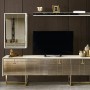 Espera Ekru Gold Tv Ünitesi Modern TV Ünitesi