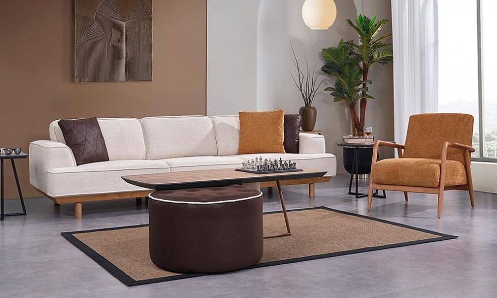 Minotti Ahşap Koltuk TakımıModern Koltuk Takımı