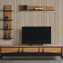 Lindo Tv Ünitesi - Ceviz Modern TV Ünitesi