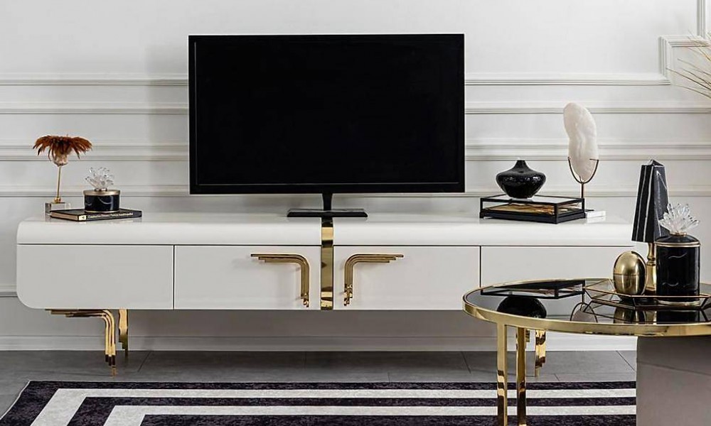 Pamira Luxury Tv Ünitesi Modern TV Ünitesi