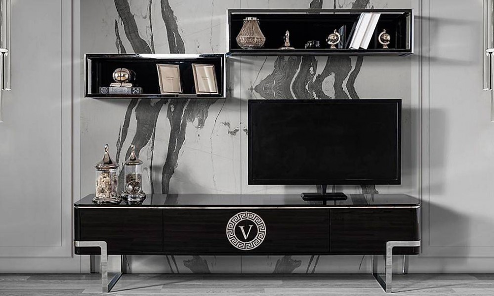 Versace Luxury Tv Ünitesi Modern TV Ünitesi