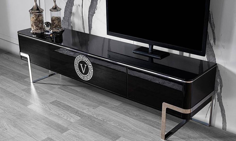 Versace Luxury Tv Ünitesi Modern TV Ünitesi