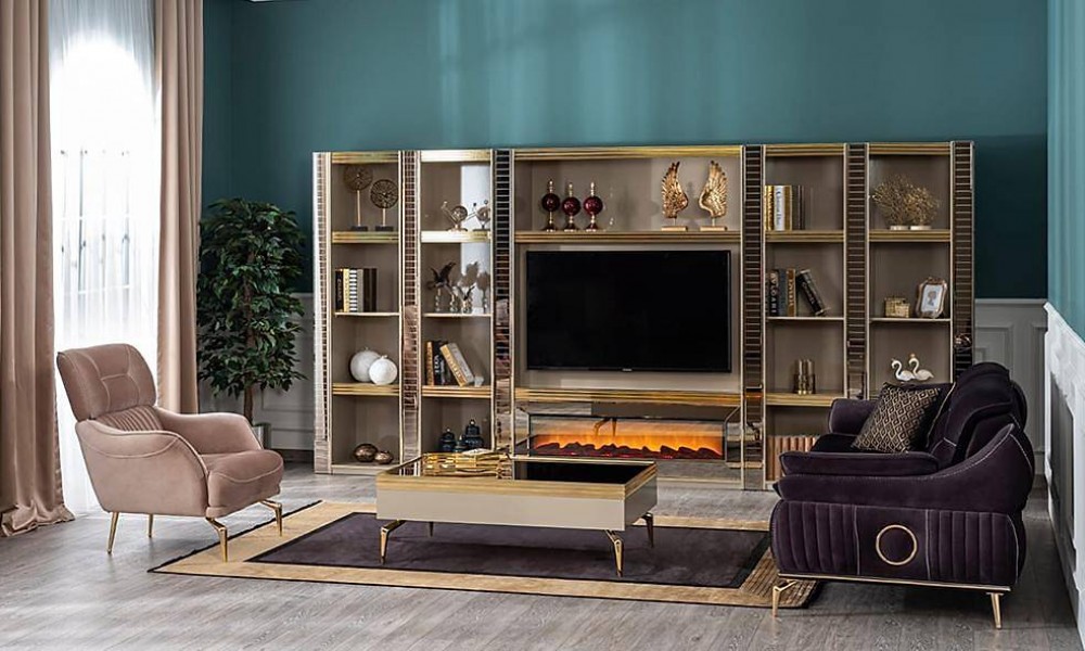 Leydi Luxury Tv Ünitesi Modern TV Ünitesi