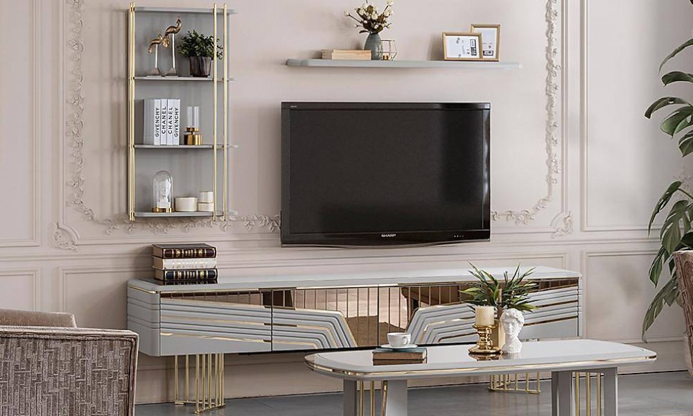 Silvia Luxury Tv Ünitesi Modern TV Ünitesi