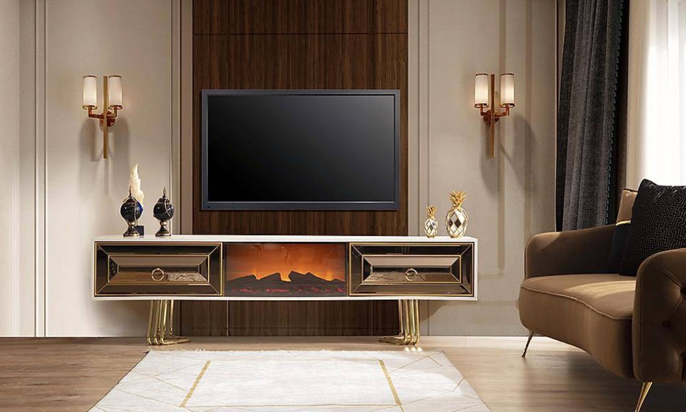 Queen Luxury Tv Ünitesi V2 Modern TV Ünitesi