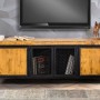 Wooden Tv ÜnitesiAhşap TV Ünitesi