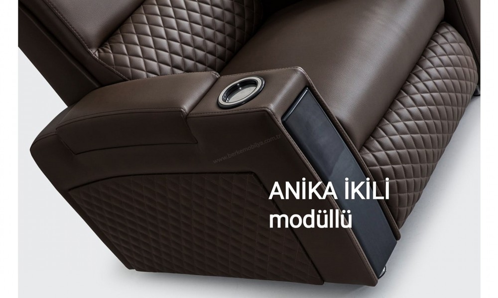 Anika İkili Motorlu Sinema KoltuğuTv & Baba Koltuğu