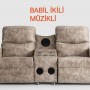 Babil Müzikli İkili KoltukDinlenme Koltuk