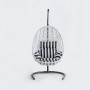 Rattan Bahçe - Balkon Salıncağı Beyaz - Zebra Minder CV-08 SalıncakSalıncak