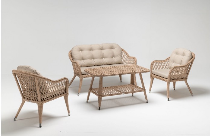 Bahçe Rattan Oturma Grubu BH-1008