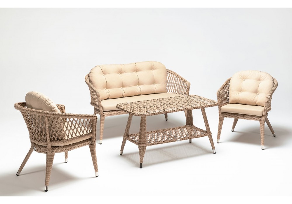 Bahçe Rattan Oturma Grubu BH-1045