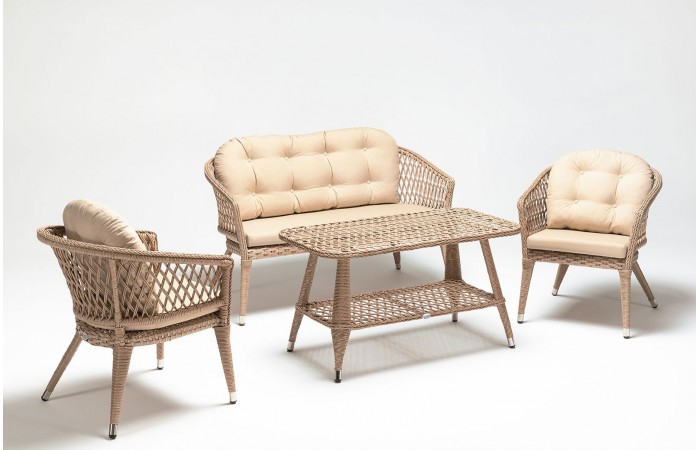 Bahçe Rattan Oturma Grubu BH-1045