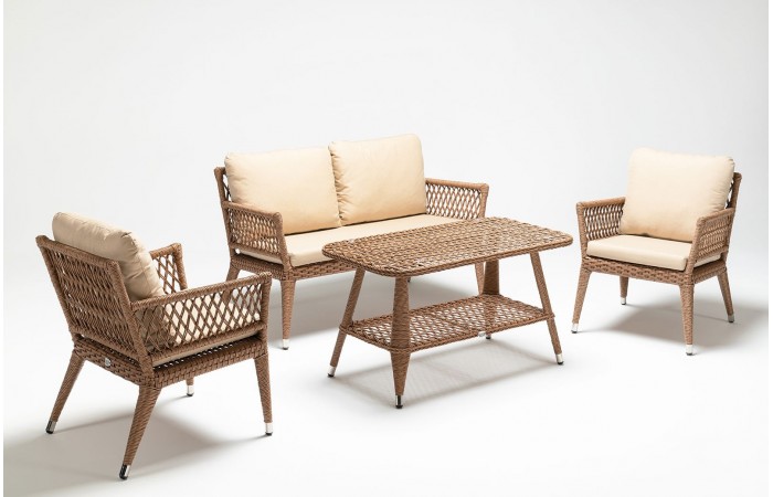 Bahçe Rattan Oturma Grubu BH-1051