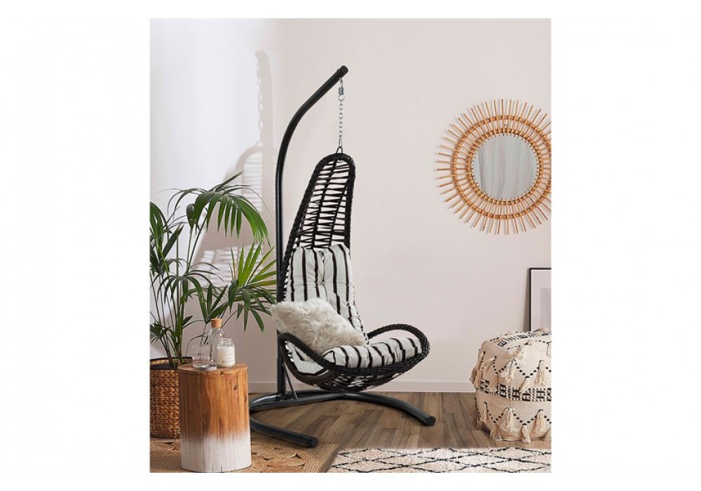 Rattan Bahçe - Balkon Salıncağı - Zebra Minder CV-01 Salıncak