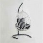 Rattan Bahçe - Balkon Salıncağı Beyaz - Zebra Minder CV-17 SalıncakSalıncak