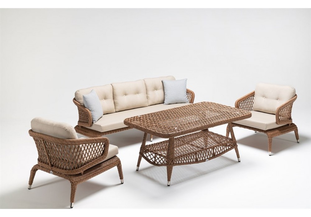 Bahçe Rattan Oturma Grubu BH-1098