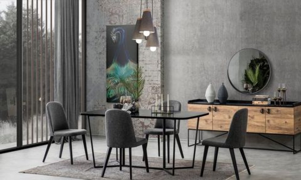 Loft Yemek Odası TakımıModern Yemek Odası