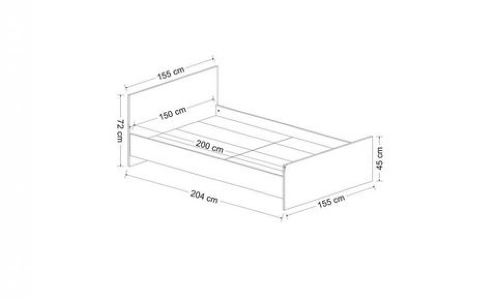 Kale Yatak Odası Takımı, Beyaz, 5 Kapaklı, Set 1Modern Yatak Odası