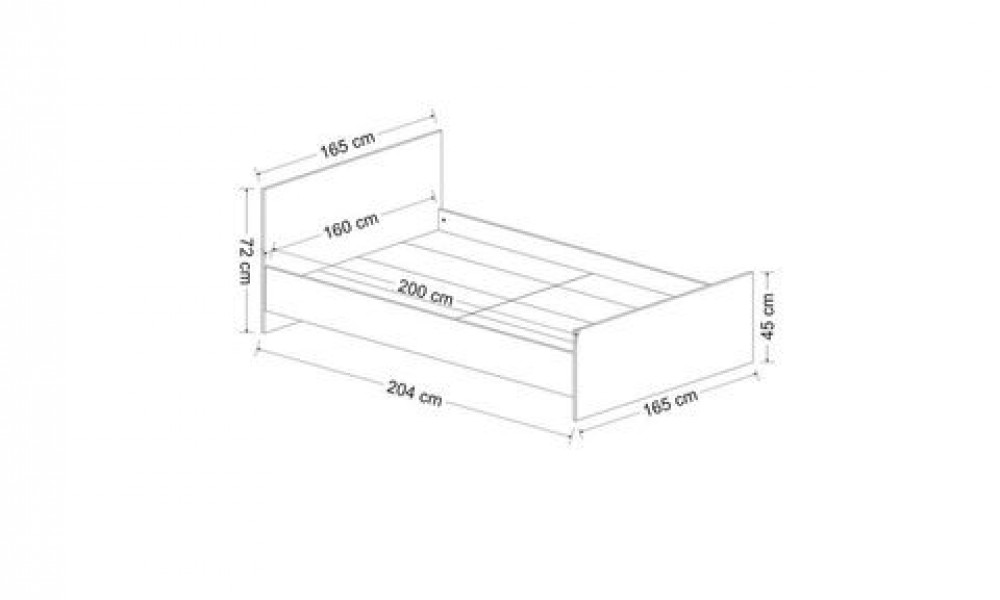 Kale Yatak Odası Takımı, Beyaz, 4 Kapaklı, Set 6Modern Yatak Odası